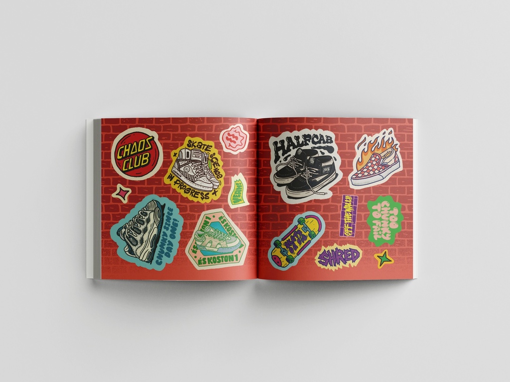 The Sneaker Sticker Book | Dokument Press